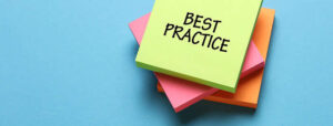 VDI security best practices written on a series of colorful sticky notes. How fun.,